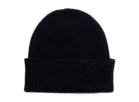 Colorful Standard Merino Wool Beanie Deep Black