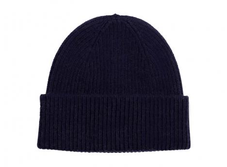 Colorful Standard Merino Wool Beanie Navy Blue