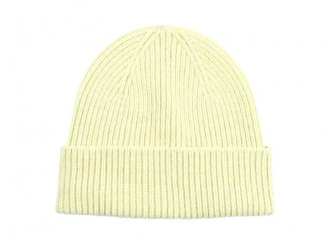 Colorful Standard Merino Wool Beanie Soft Yellow
