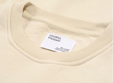 Colorful Standard Classic Organic Crew Ivory White