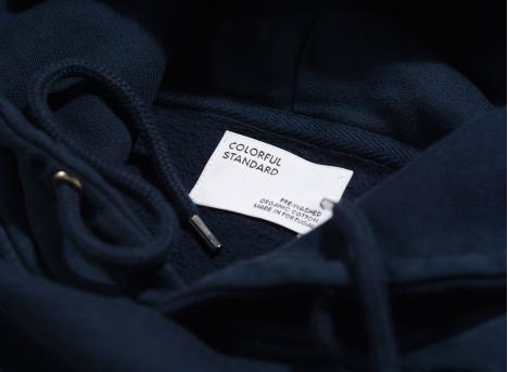 Colorful Standard Classic Organic Hood Navy Blue