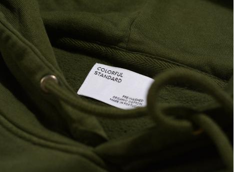 Colorful Standard Classic Organic Hood Seaweed