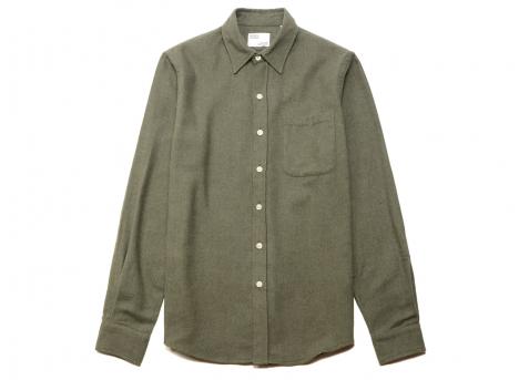 Colorful Standard Organic Flannel Shirt Dusty Olive