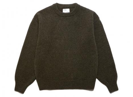 Colorful Standard Oversized Merino Crew Coffee Brown