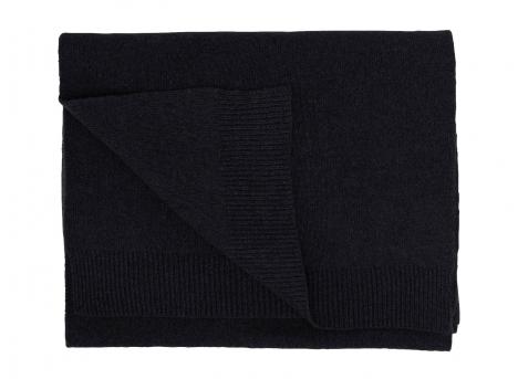 Colorful Standard Merino Wool Scarf Deep Black