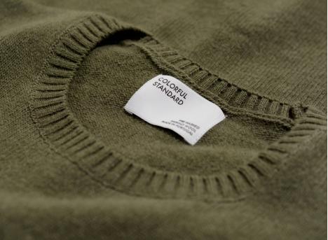 Colorful Standard Merino Wool Crew Dusty Olive