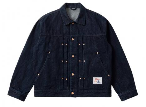Dime Pleated Denim Jacket Indigo DIMED1FA263IND