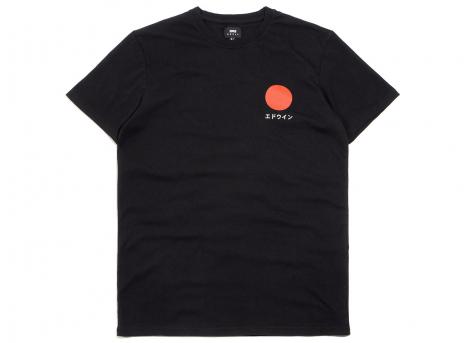 Edwin Japanese Sun Tshirt Black