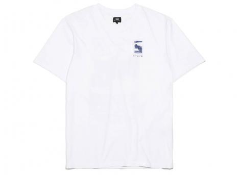 Edwin Fuji Scenery Tshirt White