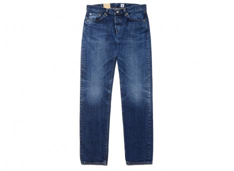 Edwin Regular Tapered Kurabo Denim Blue Dark Used I030675
