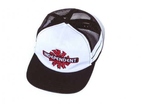 Fucking Awesome x Independent Spiral Logo Trucker Black / White