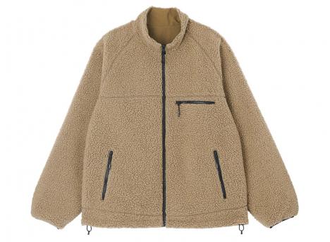 Gramicci Reversible Sherpa Jacket Beige / Tan G6FM-J010