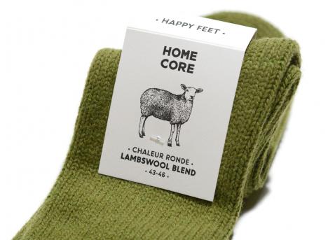 Homecore Wool Socks Primary Green