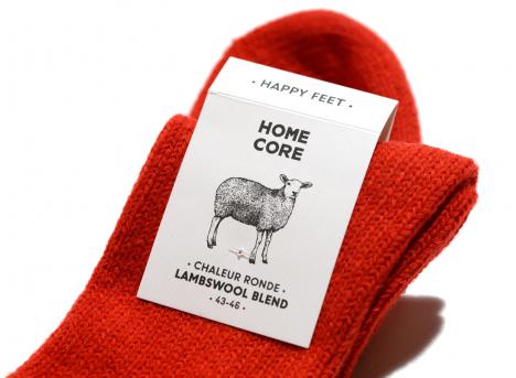Homecore Wool Socks Space Red