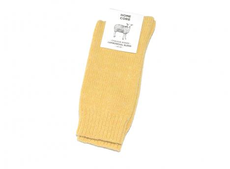 Homecore Wool Socks Woods Yellow
