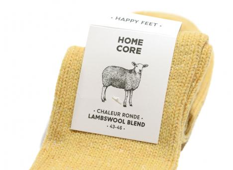 Homecore Wool Socks Woods Yellow