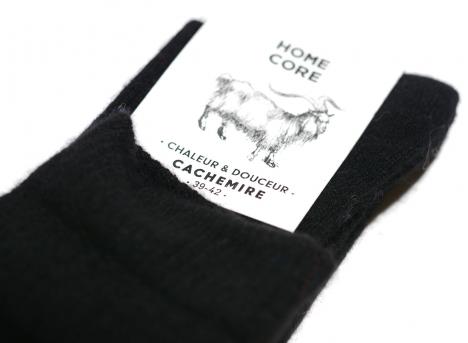 Homecore Cashmere Blend Socks Black