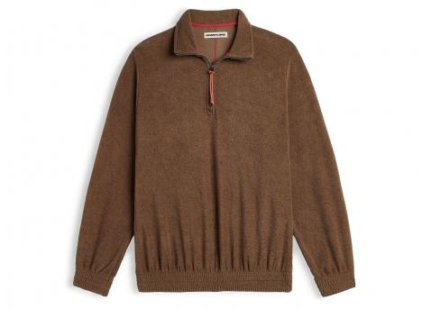 Homecore Atys Sponge Halfzip Sweatshirt Cocoa 1-206-603