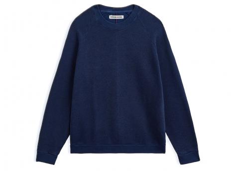 Homecore Terry Sweat Crew Neck Sweatshirt Ocean 1-206-608