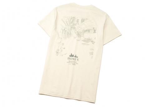 Honey Brooklyn Tee Ecru