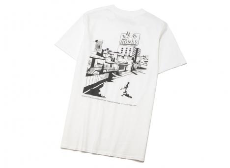 Honey Neighborhood Tee White