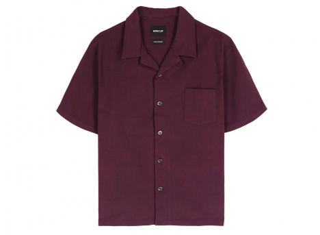 Howlin By Morrison Cocktail Shirt Seersucker Burgundy