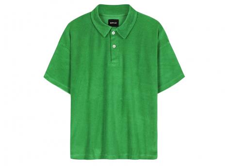Howlin By Morrison Mr Fantasy Boxy Fit Polo Green Delight