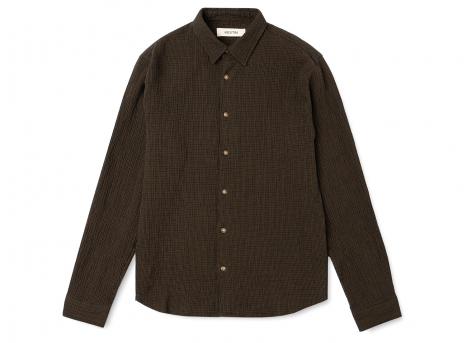 Kestin Dirleton Shirt Olive Check K02SH011-AW26-OLC2