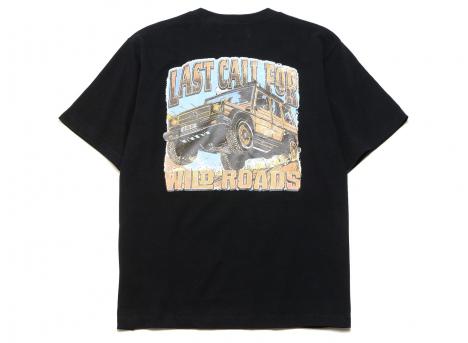 Last Call For Wild Roads Tshirt Black TEWIHEBL
