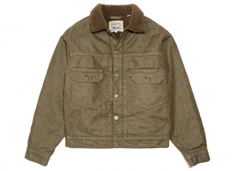 Levis® Made & Crafted® Oversized Type II Trucker Jacket Moss
