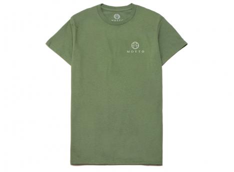 Motto Logo Tee Camo Military
