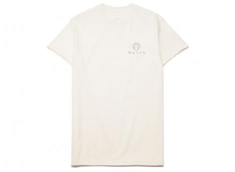 Motto Logo Tee Mermaid Tee Beige