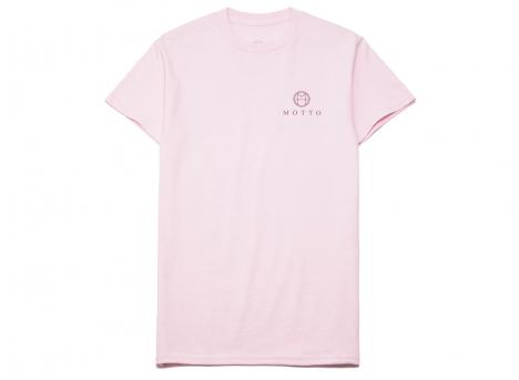 Motto Logo Tee Mermaid Tee Light Pink