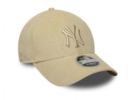 New Era 9FORTY New York Yankees MLB Cord Cream M-Crown 6091600