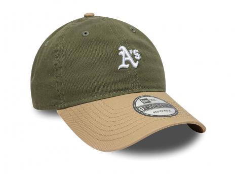 New Era 9TWENTY Athletics MLB Washed Contrast Green 60856377