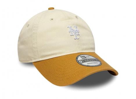 New Era 9TWENTY New York Mets MLB Washed Contrast Cream 60856381