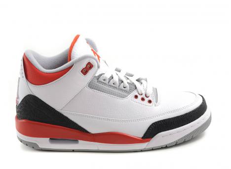 Nike Air Jordan 3 Retro White / Fire Red