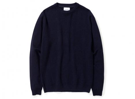 Norse Projects Sigfred Lambswool Dark Navy
