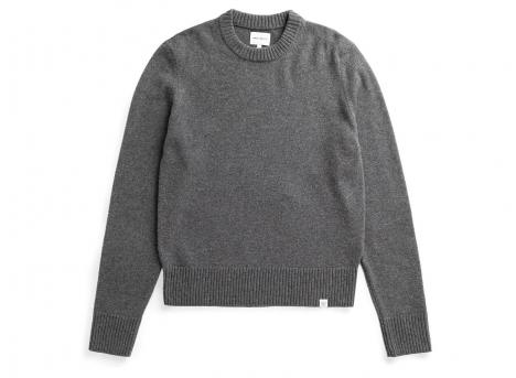 Norse Projects Stensmark Merino Lambswool Sweater Grey Melange N45-0700-1500