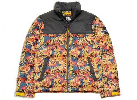 The North Face 1992 Nuptse Jacket Leopard Yellow