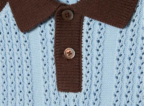 Obey Abel Polo Sweater Skyway Multi 151000119