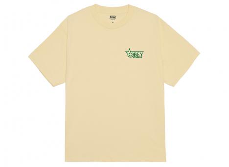Obey Absolutely Absurd Tee Pale Yellow 165264368