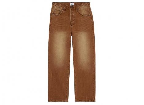 Obey Boxcar Straight Leg Denim Archive Brown 142010119ACB