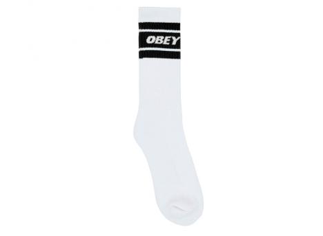 Obey Cooper II Socks White / Black