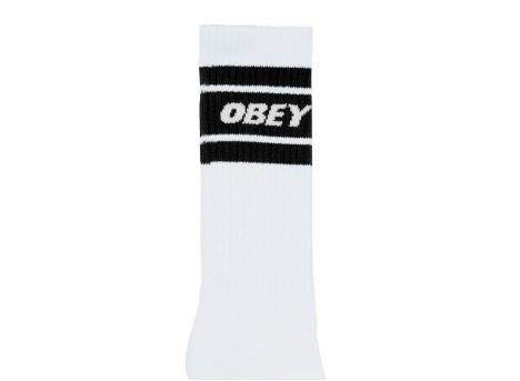 Obey Cooper II Socks White / Black