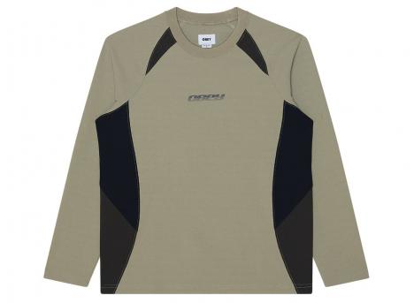 Obey Delta Knit Ls Dried Sage Multi 131030154DSG