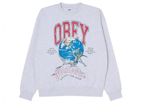Obey Enjoy The Ride Heather Grey 112864431HEA