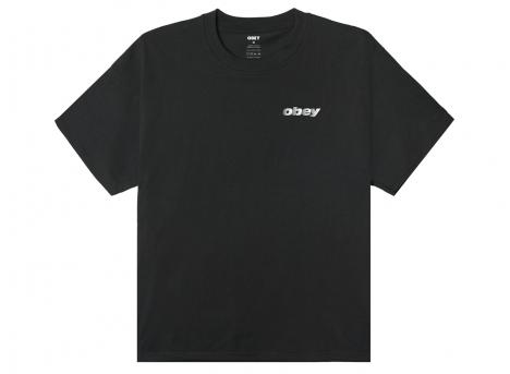 Obey Exports Tee Vintage Black 168024319