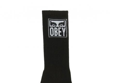 Obey Eyes Icon Socks Black