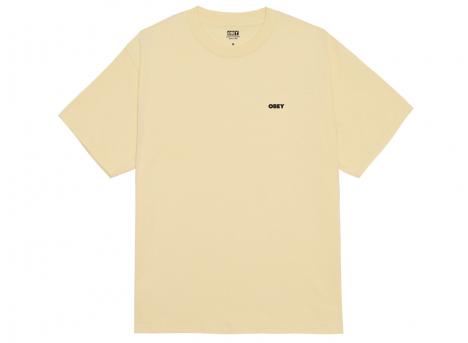 Obey In Bloom Tee Pale Yellow 165264329
